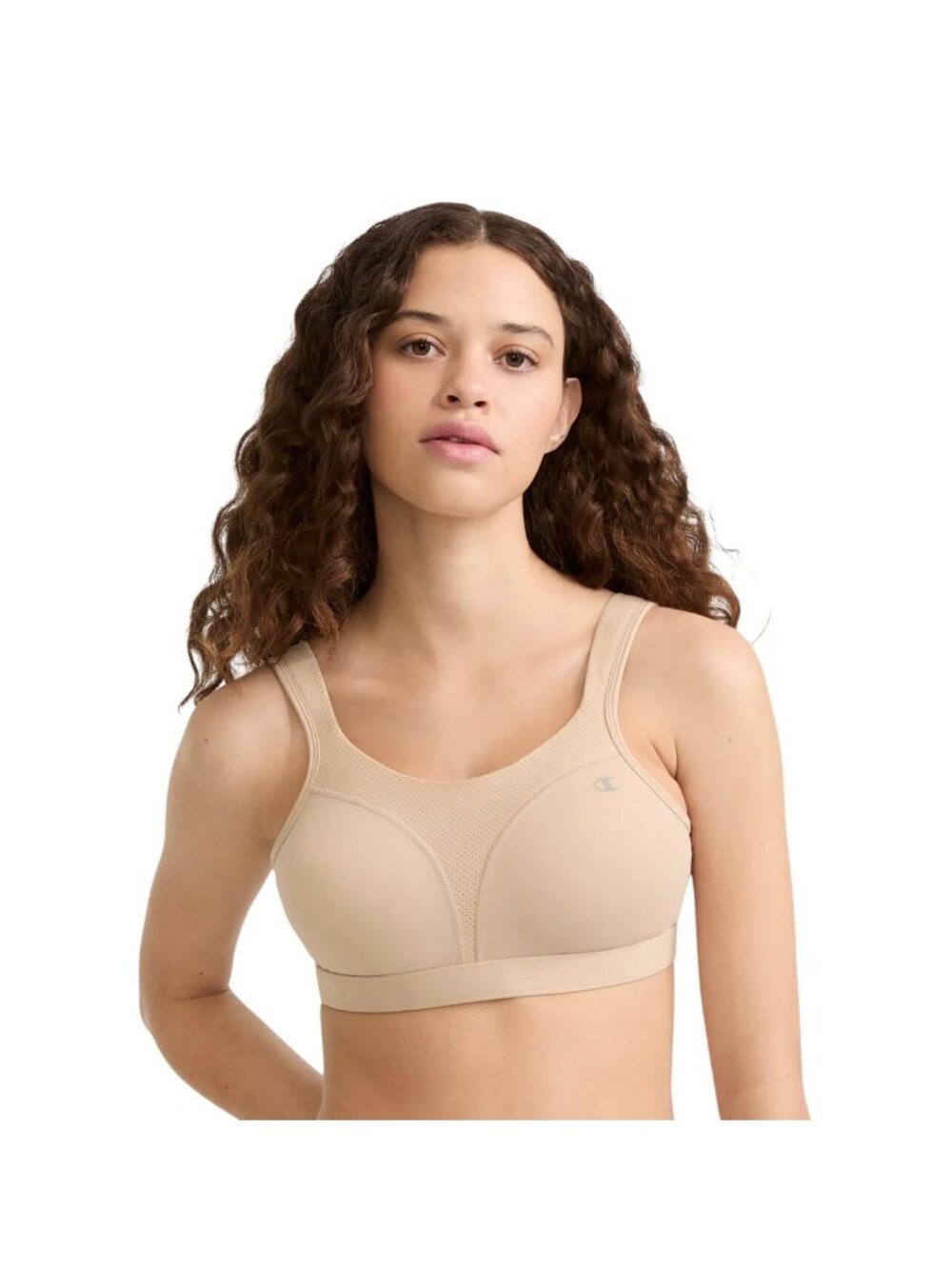Champion Spot Comfort Maximum Support Bra 36C Beige With Double Dry Technology